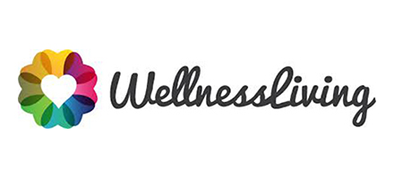 The wellness living company black logo