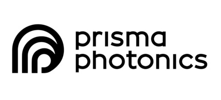 Prisma photonics monochrome black logo