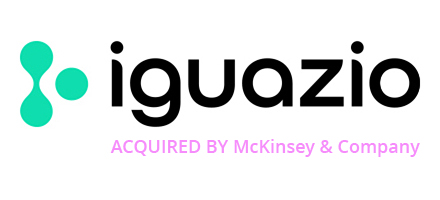 iguazio logo in black on a white background
